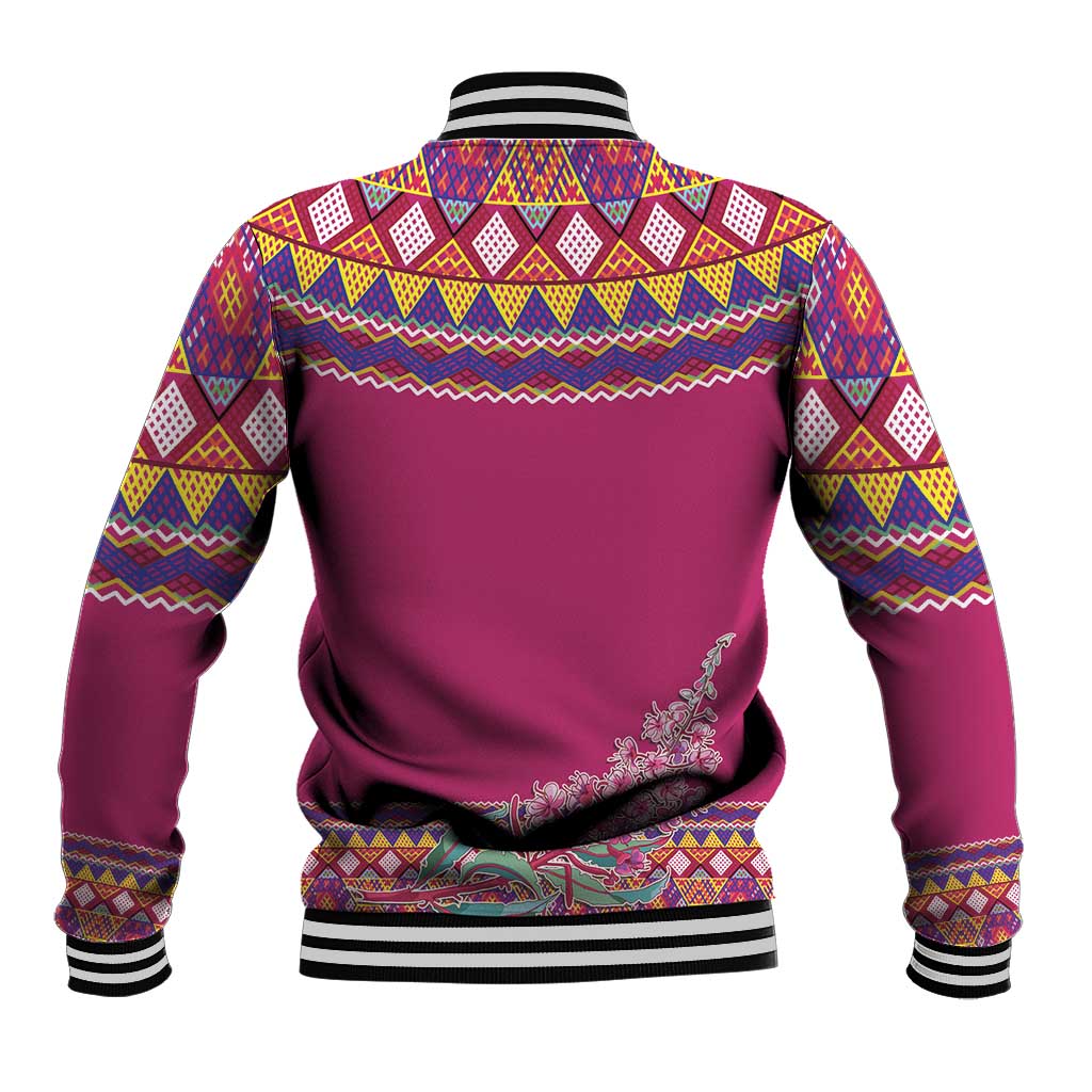 Greenland National Day Baseball Jacket Inuit Kalaallisuut style