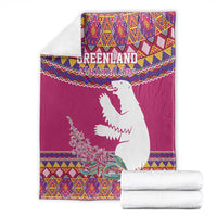 Greenland National Day Blanket Inuit Kalaallisuut style