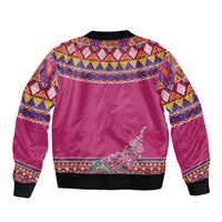 Greenland National Day Bomber Jacket Inuit Kalaallisuut style
