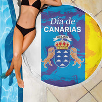 Canary Islands Dia de Canarias Beach Blanket 42th Anniversary