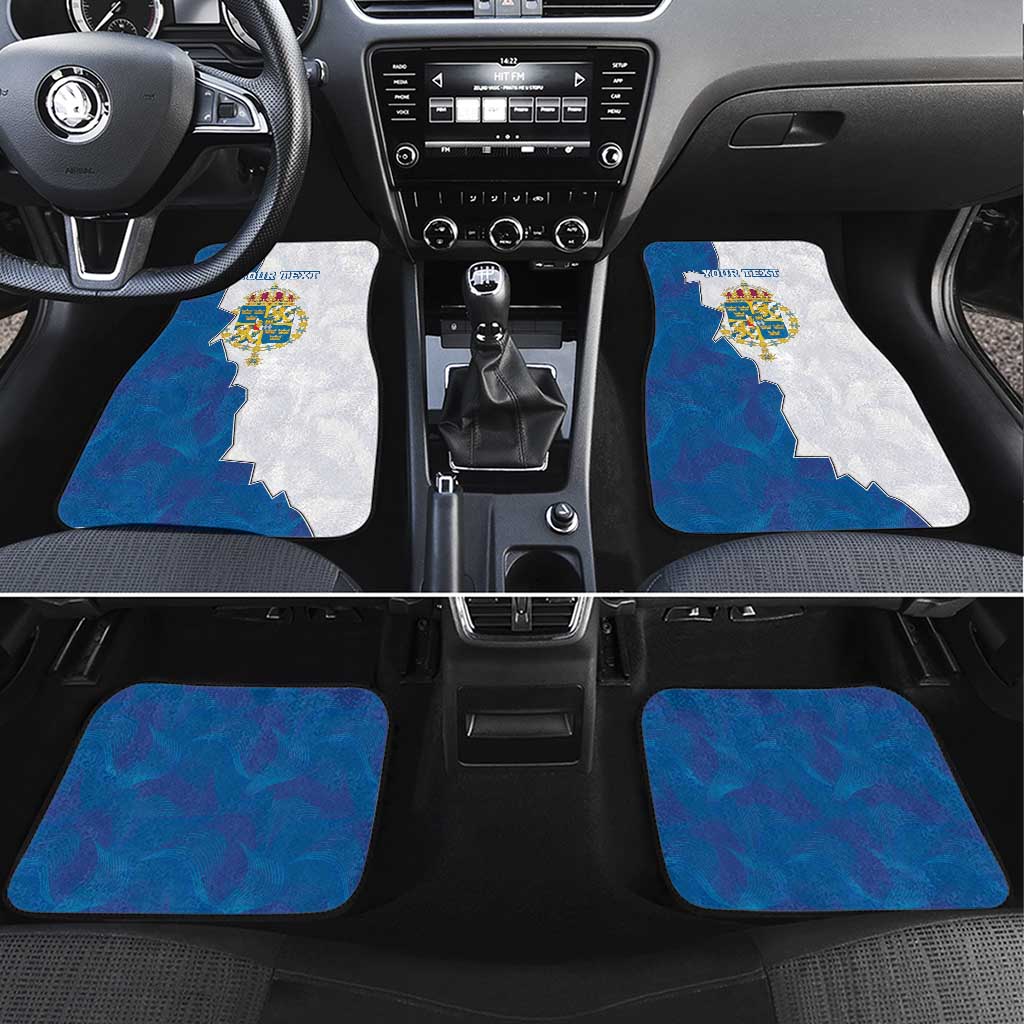 Personalized Kingdom of Sweden Coat of arms Car Mats