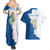 Personalized Kingdom of Sweden Coat of arms Couples Matching Summer Maxi Dress and Hawaiian Shirt