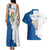 Personalized Kingdom of Sweden Coat of arms Couples Matching Tank Maxi Dress and Hawaiian Shirt