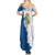 Personalized Kingdom of Sweden Coat of arms Summer Maxi Dress