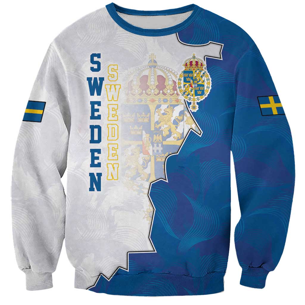 Personalized Kingdom of Sweden Coat of arms Sweatshirt