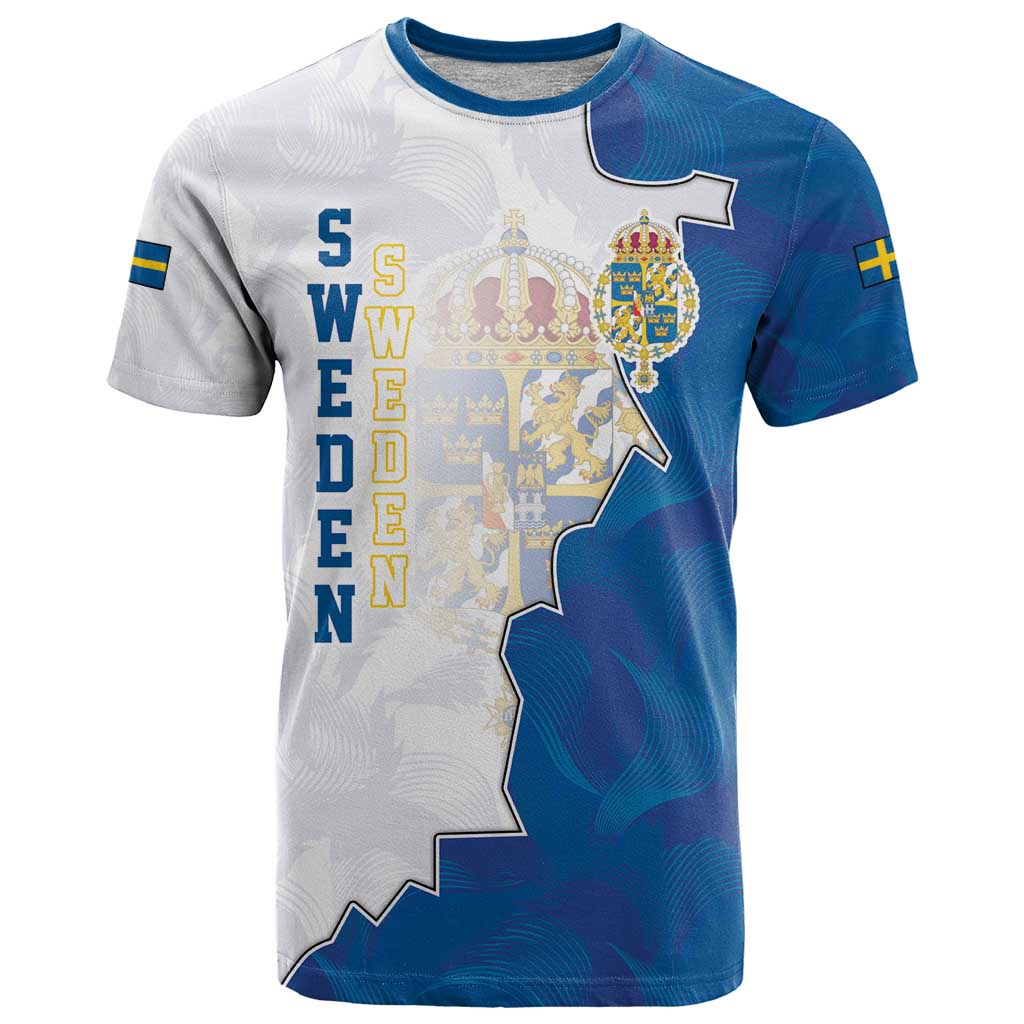 Personalized Kingdom of Sweden Coat of arms T Shirt