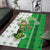 Ireland 17th March Saint Patrick's Day Area Rug Irish Leprechaun with Shamrock