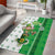 Ireland 17th March Saint Patrick's Day Area Rug Irish Leprechaun with Shamrock