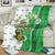 Ireland 17th March Saint Patrick's Day Blanket Irish Leprechaun with Shamrock