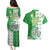 Ireland 17th March Saint Patrick's Day Couples Matching Puletasi and Hawaiian Shirt Irish Leprechaun with Shamrock