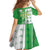 Ireland 17th March Saint Patrick's Day Family Matching Long Sleeve Bodycon Dress and Hawaiian Shirt Irish Leprechaun with Shamrock