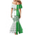 Ireland 17th March Saint Patrick's Day Family Matching Mermaid Dress and Hawaiian Shirt Irish Leprechaun with Shamrock