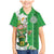 Ireland 17th March Saint Patrick's Day Family Matching Mermaid Dress and Hawaiian Shirt Irish Leprechaun with Shamrock