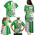 Ireland 17th March Saint Patrick's Day Family Matching Puletasi and Hawaiian Shirt Irish Leprechaun with Shamrock