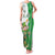 Ireland 17th March Saint Patrick's Day Family Matching Tank Maxi Dress and Hawaiian Shirt Irish Leprechaun with Shamrock