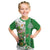 Ireland 17th March Saint Patrick's Day Kid T Shirt Irish Leprechaun with Shamrock