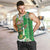 Ireland 17th March Saint Patrick's Day Men Tank Top Irish Leprechaun with Shamrock