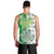 Ireland 17th March Saint Patrick's Day Men Tank Top Irish Leprechaun with Shamrock