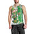 Ireland 17th March Saint Patrick's Day Men Tank Top Irish Leprechaun with Shamrock