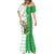 Ireland 17th March Saint Patrick's Day Mermaid Dress Irish Leprechaun with Shamrock