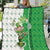 Ireland 17th March Saint Patrick's Day Quilt Irish Leprechaun with Shamrock