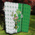 Ireland 17th March Saint Patrick's Day Quilt Irish Leprechaun with Shamrock