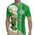 Ireland 17th March Saint Patrick's Day Rugby Jersey Irish Leprechaun with Shamrock