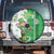 Ireland 17th March Saint Patrick's Day Spare Tire Cover Irish Leprechaun with Shamrock