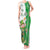 Ireland 17th March Saint Patrick's Day Tank Maxi Dress Irish Leprechaun with Shamrock