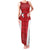 Custom Malta Football Jersey Go Champions Family Matching Tank Maxi Dress and Hawaiian Shirt Red Style
