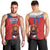 Custom Czech Republic Football Go Champions Men Tank Top Sporty Style with Lion Mascot