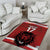 Czech Republic Football Custom Area Rug Sporty Style