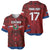 Czech Republic Football Custom Baseball Jersey Sporty Style