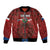 Czech Republic Football Custom Bomber Jacket Sporty Style