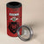 Czech Republic Football Custom 4 in 1 Can Cooler Tumbler