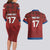 Czech Republic Football Custom Couples Matching Long Sleeve Bodycon Dress and Hawaiian Shirt Sporty Style