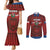 Czech Republic Football Custom Couples Matching Mermaid Dress and Long Sleeve Button Shirt Sporty Style