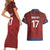 Czech Republic Football Custom Couples Matching Short Sleeve Bodycon Dress and Hawaiian Shirt Sporty Style