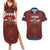 Czech Republic Football Custom Couples Matching Summer Maxi Dress and Hawaiian Shirt Sporty Style