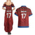 Czech Republic Football Custom Couples Matching Summer Maxi Dress and Hawaiian Shirt Sporty Style