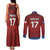 Czech Republic Football Custom Couples Matching Tank Maxi Dress and Long Sleeve Button Shirt Sporty Style