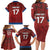 Czech Republic Football Custom Family Matching Long Sleeve Bodycon Dress and Hawaiian Shirt Sporty Style