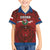 Czech Republic Football Custom Family Matching Off The Shoulder Long Sleeve Dress and Hawaiian Shirt Sporty Style