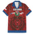 Czech Republic Football Custom Family Matching Puletasi and Hawaiian Shirt Sporty Style