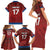 Czech Republic Football Custom Family Matching Short Sleeve Bodycon Dress and Hawaiian Shirt Sporty Style