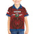 Czech Republic Football Custom Family Matching Short Sleeve Bodycon Dress and Hawaiian Shirt Sporty Style