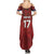 Czech Republic Football Custom Family Matching Summer Maxi Dress and Hawaiian Shirt Sporty Style