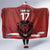 Czech Republic Football Custom Hooded Blanket Sporty Style