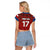 Czech Republic Football Custom Raglan Cropped T Shirt Sporty Style LT17 - Wonder Print Shop