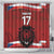 Czech Republic Football Custom Shower Curtain Sporty Style LT17 - Wonder Print Shop